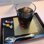 Shunshokukembitashiro - ランチサービス：アイスコーヒー