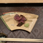 茜坂大沼 - すり立ての山葵を付けても美味しいよ♡