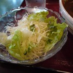 呑気放亭 - サラダも付いて
