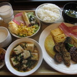 花茶屋 - バイキング朝食