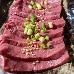 焼肉 牛猿 - ハツ刺し