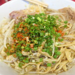 ラーメン二郎 - 青ネギ投下～♪