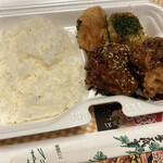 からあげ専門 唐楽 - あいもり弁当(のり塩・甘辛)