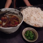 満月茶家 - 鴨汁うどん（つけ）