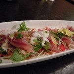 満月茶家 - 白身魚のカルパッチョ