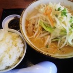 Misoichi - 野菜味噌ラーメンにライス