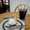 オハコルテ - マイヤーレモンのティラミスタルト＆アイスコーヒー( *´艸)