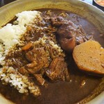 茶房 武蔵野文庫 - カレーセット：カレーライス