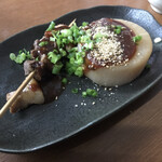 Ono udon - 自家製味噌にすりごま　　まみこまみこ