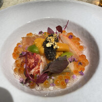 神戸牛炉釜ステーキ GINZA KOKO炉 - ・ベールガキャビア、北海道産生うに、オマールブルー、鮑、イクラ、