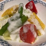 雪月花 銀座 - サラダ