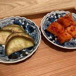 雪月花 銀座 - キムチ、ナムル