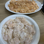 焼肉・定食・冷麺 味楽苑 - ホルモンの味噌と塩