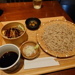 Soba To Tempura Ishiraku - 穴子重と自家製そば