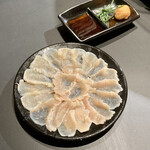 焼肉ホルモン 風土. - ミノてっさ、てっさとはまた違う食感が楽しい！