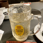 焼肉ホルモン 風土. - ウヰスキー3フィンガー水割り2杯！