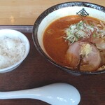 Ramen Hide Kanazawa - 辛味噌ラーメンセット ￥880