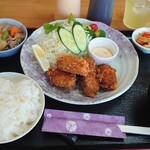 Shokusai Hanamizuki - カキフライ定食900円