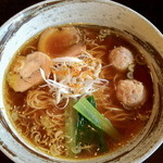 焼鳥　月 - 醤油ラーメン ￥650