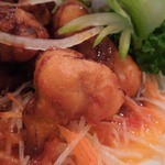 中華酒膳 幸龍 - （2012/10月-2）「鶏唐揚げのバルサミコソース」アップ写真