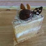サリュ ル ソレイユ - 和栗のショートケーキ