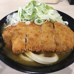 手打ちうどん 力丸 - カツカレーうどん