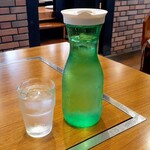 韓定食 トンデムン - お冷もたっぷりだしてくれます