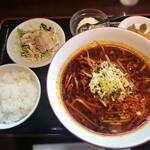 Chuugokushuka Akari - 日替りランチ　麻辣麺　超麻辣