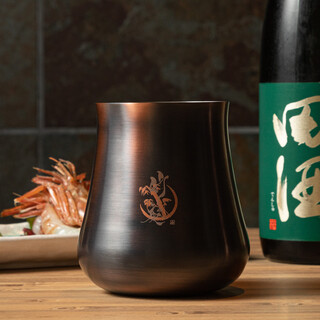 Rare authentic shochu ☆ Carefully selected sake comes in an original sake glass...