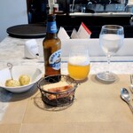 La Brianza - ドリンクはモレッティゼロで。モレッティゼロおいしいけれど、そろそろ緊急事態宣言明けてほしいなぁ〜ごく個人的なつぶやきです。アルコール提供自粛守ってるブリアンツァグループ微力ながら応援しています！！