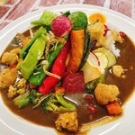 カレーハウス・キッチンY - 野菜カレー