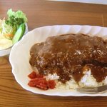 ドライブインはさま - かつカレー