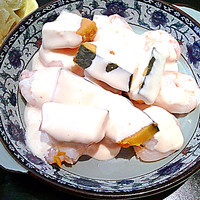 銀座 麒麟 - 芝海老と南瓜の特製マヨネーズかけ