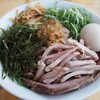 竹麺亭 - 料理写真:ガーリック和え麺 ＋ 半熟煮玉子＆チャーシュー増し