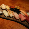 Sushidokorosuzume - 料理写真:地魚握り12貫