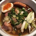 鴨出汁中華蕎麦 麺屋yoshiki - 中華蕎麦＋鴨葱丼