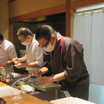 馳走 啐啄一十  - カウンター内