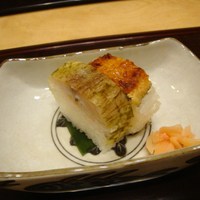 日本料理 とくを - 鮨（鯖、穴子）