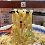 中華そば たた味 - 浅草開花楼の麺