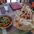 インド･パキスタン料理 ホット・スプーン - 料理写真:ランチ（チキン・キーマ・ベジタブル）・ナンorライス