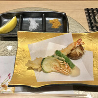 梅田 鮨 よこ田 - 天ぷら