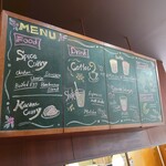 カフェ ココマメヤ - 黒板メニュー
