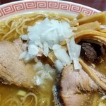 中華そば えもと - 三種の武士そばアップ