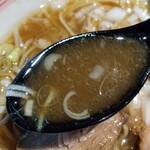 中華そば えもと - スープの感じ