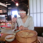 たらいうどん椛や - 2012年7月。再訪問。夏の「椛や」さん!!!遅めのお昼でしたが、お客さん途切れず!!!