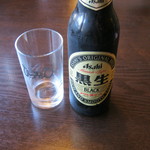 Asakusa Unatetsu - 黒生ビールです。