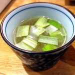 地球の中華そば - 【Twitter/ご予約限定】地球の冷やしつけ麺、スープ割り