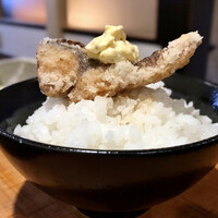 北新地 空海 - サバの唐揚げオンザライス