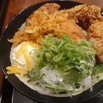 Marugame Seimen - タル鶏天ぶっかけ(冷・大)