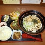 Kamoya - 鴨ころ定食（９５０円）